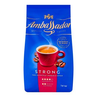 Кава в зернах Strong Ambassador 1кг