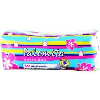 Прокладки щоденні Palomita Textile Anatomic 30шт