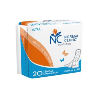 Прокладки Normal Clinic щоденні Ultra Comfort cotton&slim 20шт