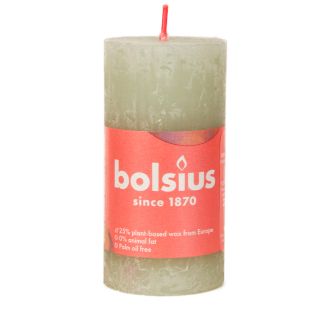 Свічка рустік 100/50 зелений туман 103668770369