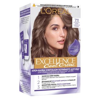 L'Oreal Excellence Фарба для волосся 7.11 Ультрапелястий русявий