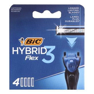 BIC Картридж чоловічий Flex 3 4 шт