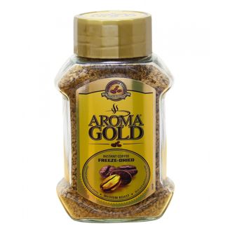Кава розчинна AROMA GOLD 95г с/б
