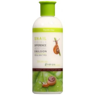 Farm stay Емульсія для обличчя Зволожуюча з муцином равлика 350 мл Snail Visible Difference Moist