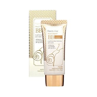 Farmstay ВВ крем для обличчя з муцином равлика Snail repair BB cream SPF 50+ PA+++ 50 мл