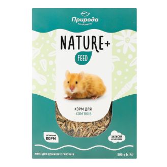 Корм Nature + feed для хом яків 500г PR242005