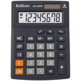 Калькулятор Brilliant BS-208NR (74190)