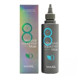 MASIL 8 Маска для волосся блакитна для об'ему 8 Seconds salon hair mask 200 мл