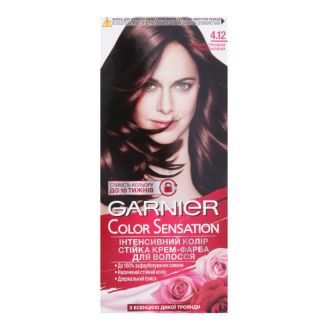 Garnier Color Sensational Фарба для волосся 4.12 Перламутровий каштановий