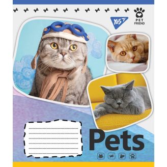 765393 Зошит А5/24 лін. YES "Pets shoot"
