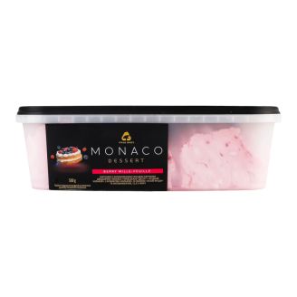 Морозиво "Dessert" ягідний мільфей 500г лоток ТМ Monaco