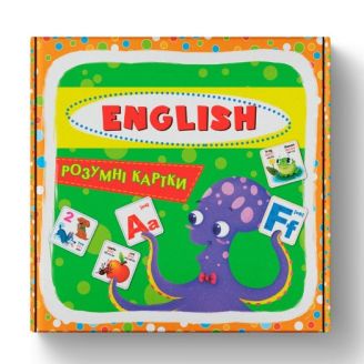 Розумні картки. English ABC. 30 карток