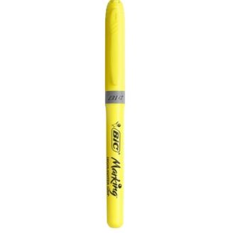 811935 Маркер BIC "Grip" текстовий, жовтий
