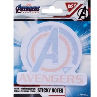170271 Папір з клейким шаром "Avengers", 40 аркушів