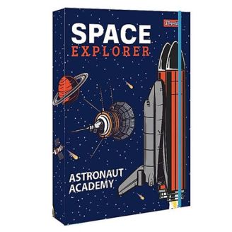 491806 Папка для зошитів 1Вересня картонна В5 "Space"