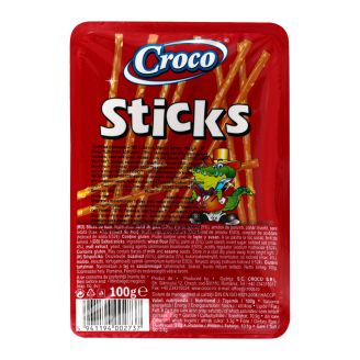 Соломка STICKS солена 100г кор. CROCO