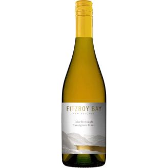 Вино"FITZROY BAY" MARLBOROUGH  Coвіньон Блан біле сухе 0,75л Нова Зеландія