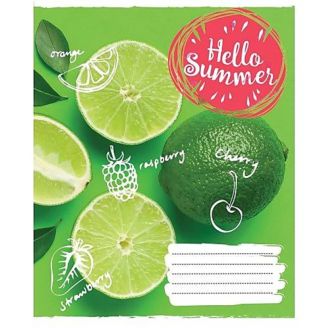 765672 Зошит А5/18 лін. 1В "Hello summer"