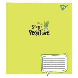 765615 Зошит А5/18 лін. YES "Stay positive"