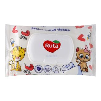 Вологий туалетний папір Ruta Selecta 40шт