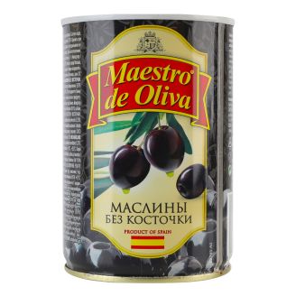 Маслини б/к 420г Maestro de Oliva