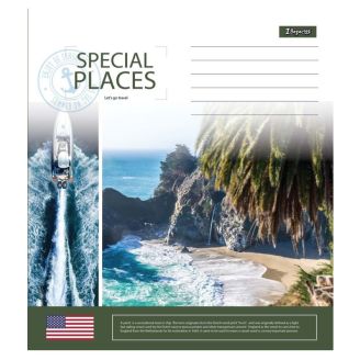 764944 Зошит А5/48 кл. 1В Spacial places
