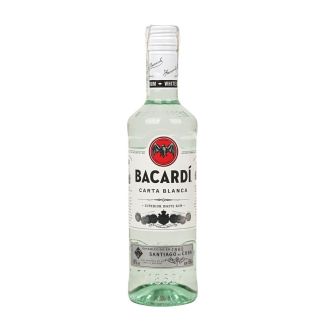 Ром Bacardi Carta Blanca білий 40% 0,5л