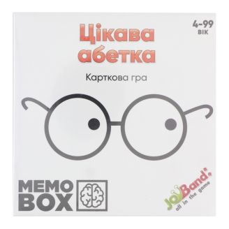 MB0003 JoyBand Настільна гра  MemoBox Цікава Абетка