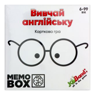 MB0004 JoyBand Настільна гра MemoBox Вивчай Англійську