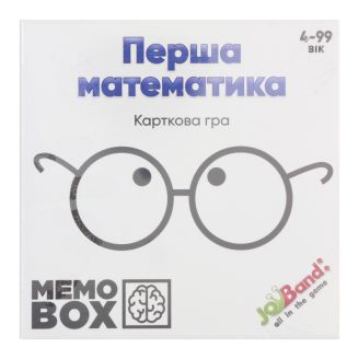 MB0001 JoyBand Настільна гра MemoBox Перша Математика