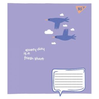 765589 Зошит А5/12 лін. YES Stay positive