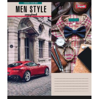 765425 Зошит А5/18 кл. 1В Men style