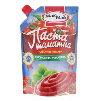Паста томатна Домашня 25% д/п 270г ТМ "Мак-Май"
