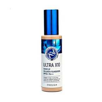 Enough Тональний крем з колагеном Ultra X10 Cover Up Collagen Foundation SPF50+ №13 100 мл 