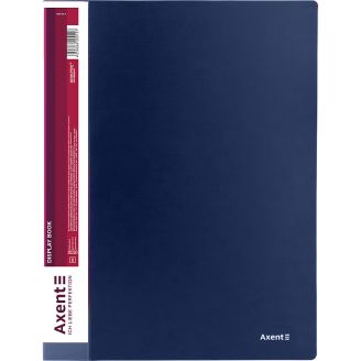 02426 Дисплей-книга 20 файлів, синя 1020-02-A