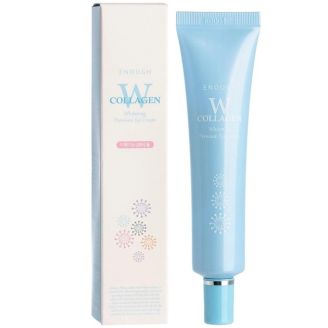 Enough Крем для шкіри навколо очей освітлюючий 30 мл (Collagen W Whitening Premium Eye Cream)