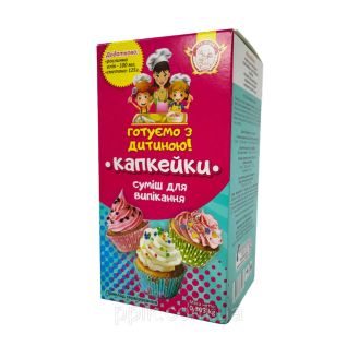 Суміш для випікання Капкейки 303г Сто пудов