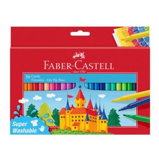 554204 Фломастери 50кол.FELT_TIP "Замок" картонна упаковка 31677