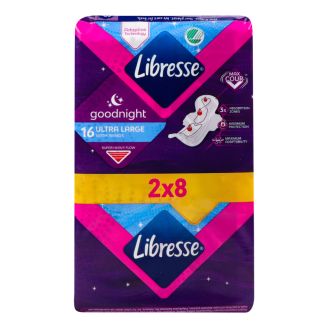 Прокладки Libresse Ultra Goodnight soft д/крит днів 5кр 16шт