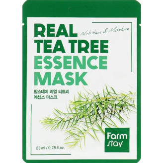 Farm stay Маска для обличчя тканинна з екстрактом чайного дерева 23 мл (REAL TEA TREE ESSENCE MASK)