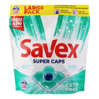 Капсули для прання Savex Extra 28шт