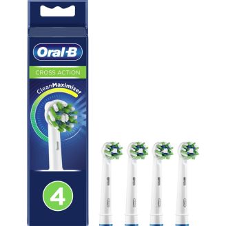 Oral-B Насадки до електричної зубної щітки Cross Action EB50RB 4 шт