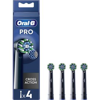 Oral-B Насадки до електричної зубної щітки Cross Action Black EB50BRB 4 шт