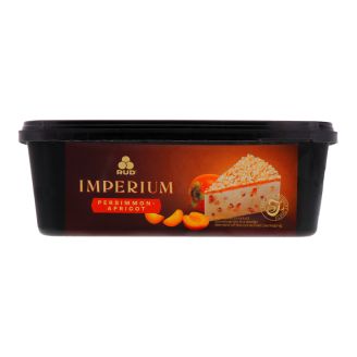 Морозиво "Imperium" хурма-абрикос лоток  600г ТМ Рудь
