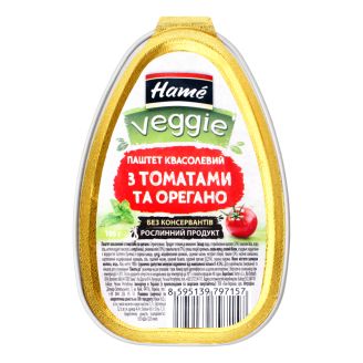 Паштет Квасолевий з Томатами і Орегано, ал/б, 105 г HAME