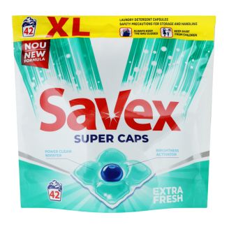 Капсули для прання Savex Extra Fresh 42шт