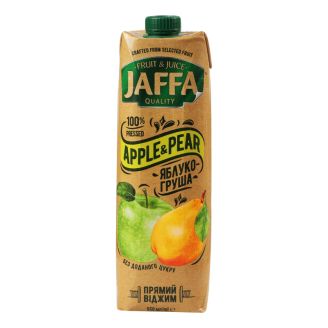 Сік прямого отжиму Яблучно-Грушевий 0,95л Jaffa