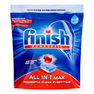 Таблетки для миття посуду Finish All in 1 Max 48 шт