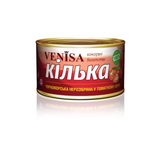 Кілька чорноморська нерозібрана у т/с 240г VENISA