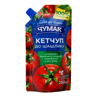 Кетчуп Шашличний д/п 250г Чумак